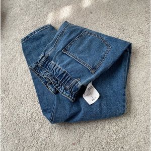 paperbag baggy jeans